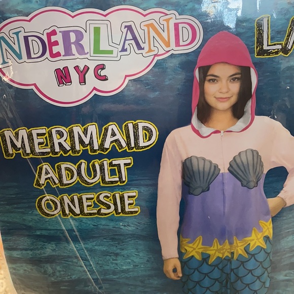 Mermaid Adult Costume Large - Picture 3 of 4